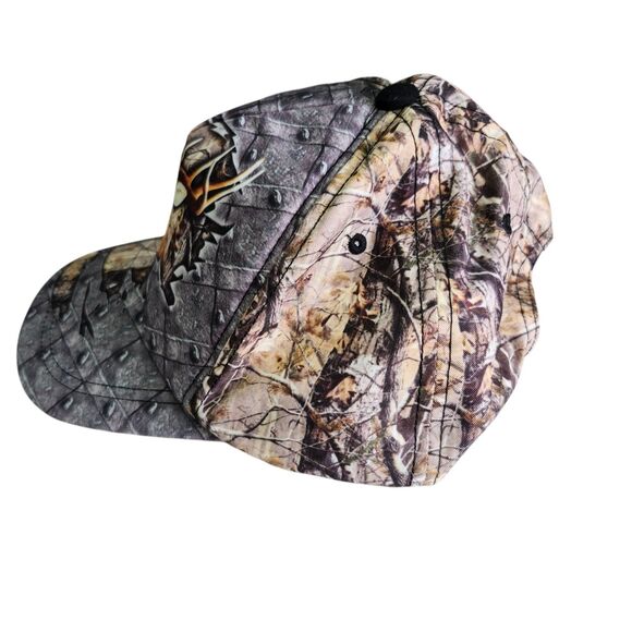 CleveFit Deer Woods Hunting Ballcap Hat Mens Adjustable Strapback Casual Travel - Picture 4 of 10